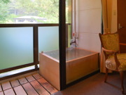 全室自家源泉100%の露天風呂付客室（ホテルカジュアルユーロ）